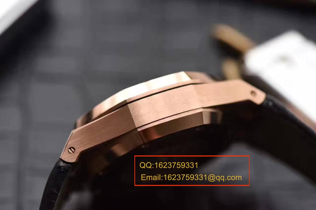 【独家视频测评JF1:1 top  Replica Copy  Watches 】Audemars Piguet 皇家橡树系列26320OR.OO.D002CR.01 wrist watches  / APBC107