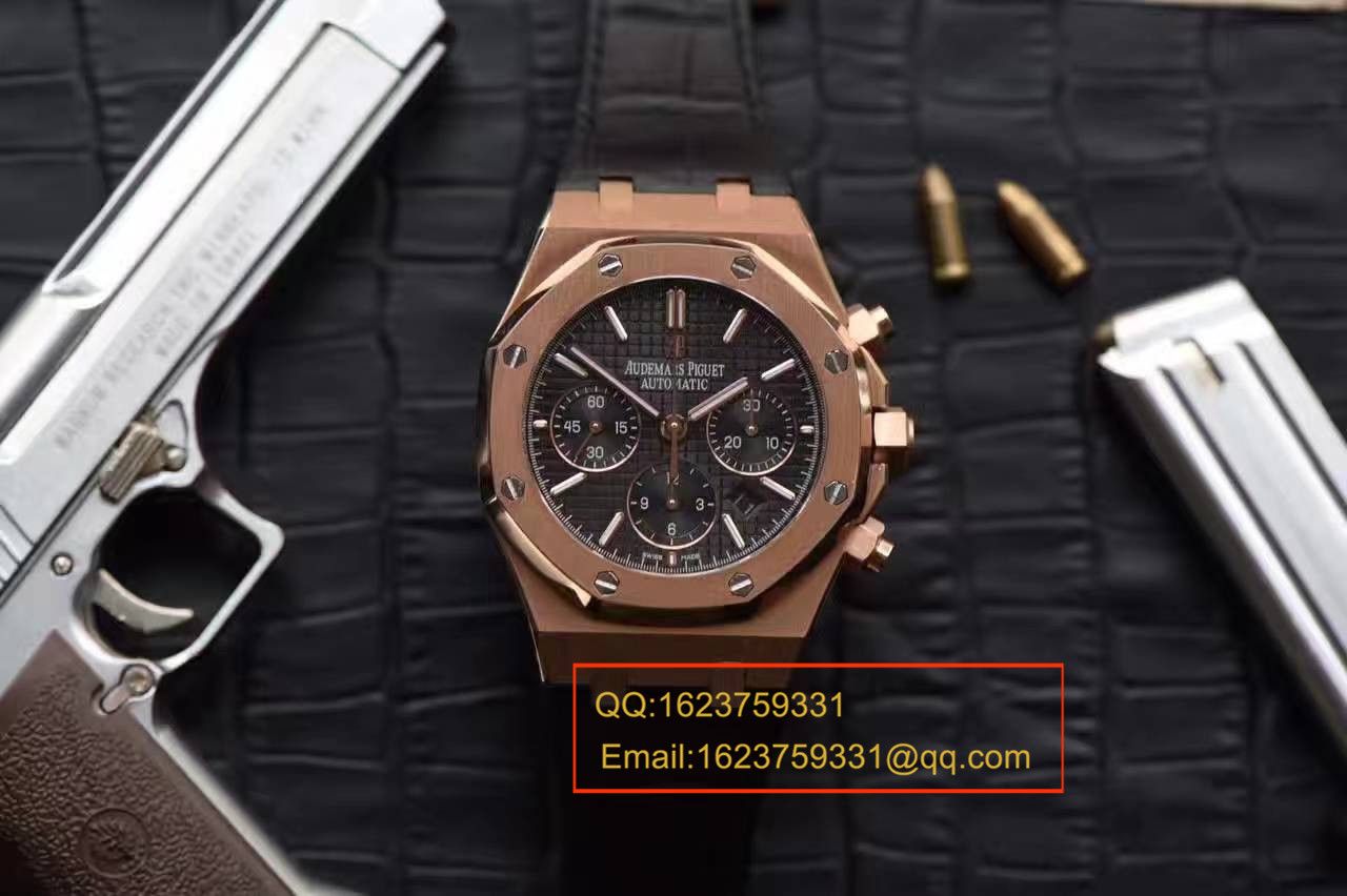 【独家视频测评JF1:1 top  Replica Copy  Watches 】Audemars Piguet 皇家橡树系列26320OR.OO.D002CR.01 wrist watches  / APBC107