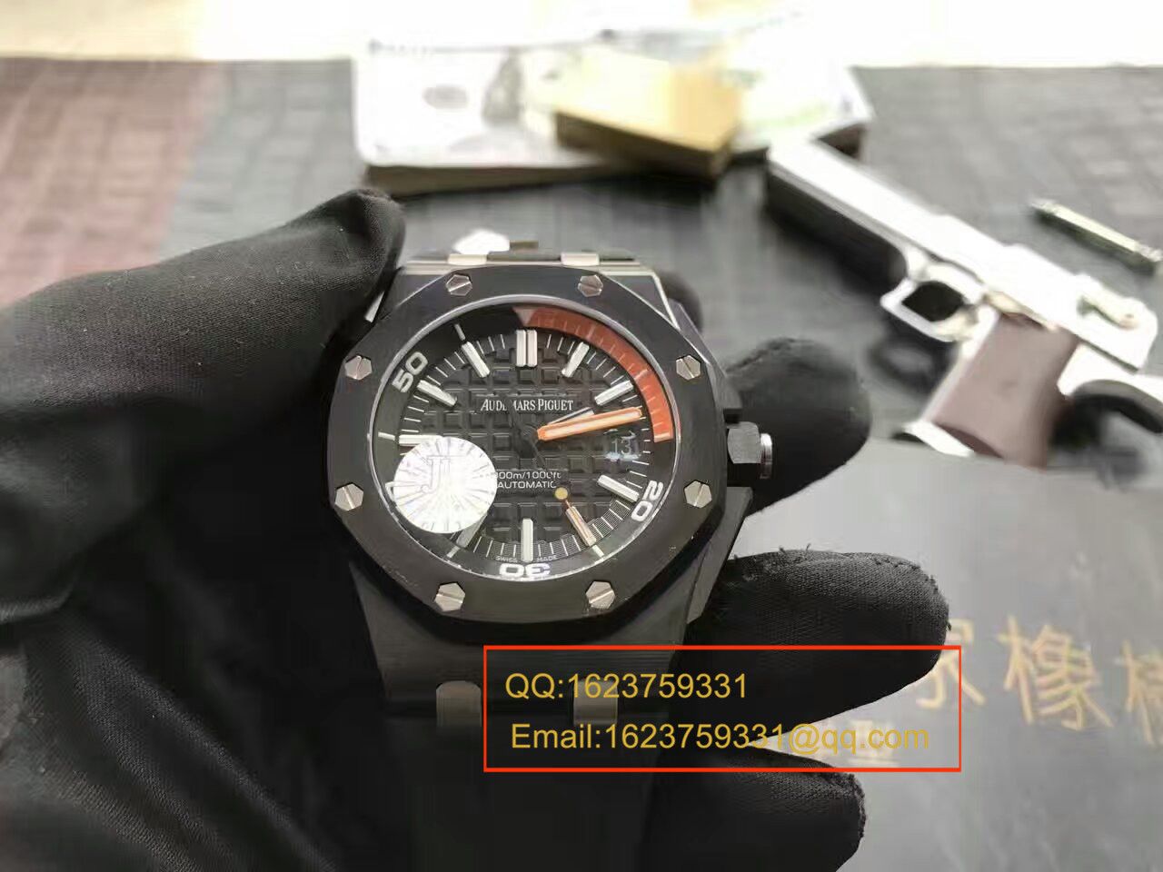 【独家视频测评JF Factory 1:1 High quality  Replica Watches 】Audemars Piguet  Royal Oak Offshore 系列全 Composite 15707CE.OO.A002CA.01男表 / JF AP BG15707