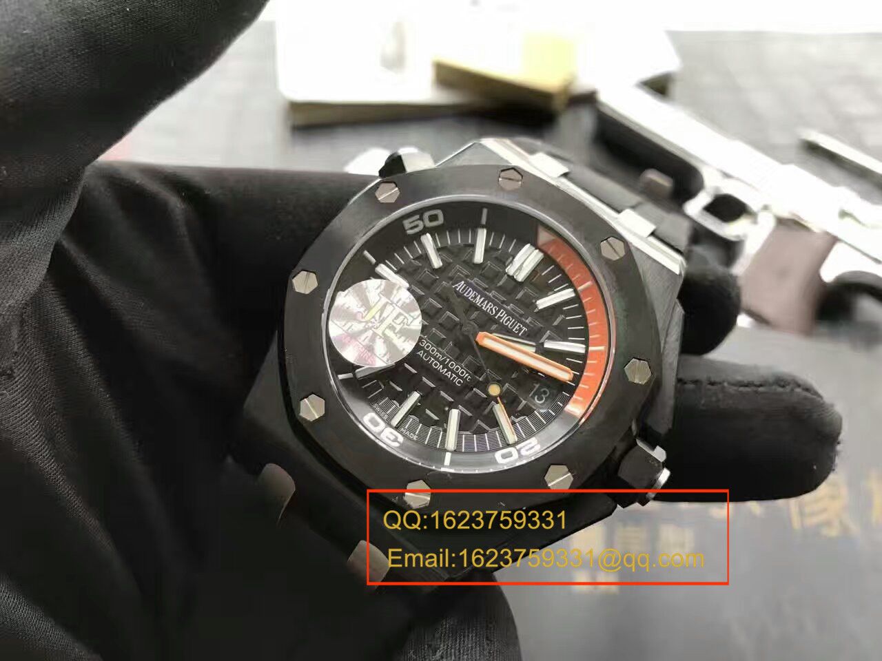 【独家视频测评JF Factory 1:1 High quality  Replica Watches 】Audemars Piguet  Royal Oak Offshore 系列全 Composite 15707CE.OO.A002CA.01男表 / JF AP BG15707