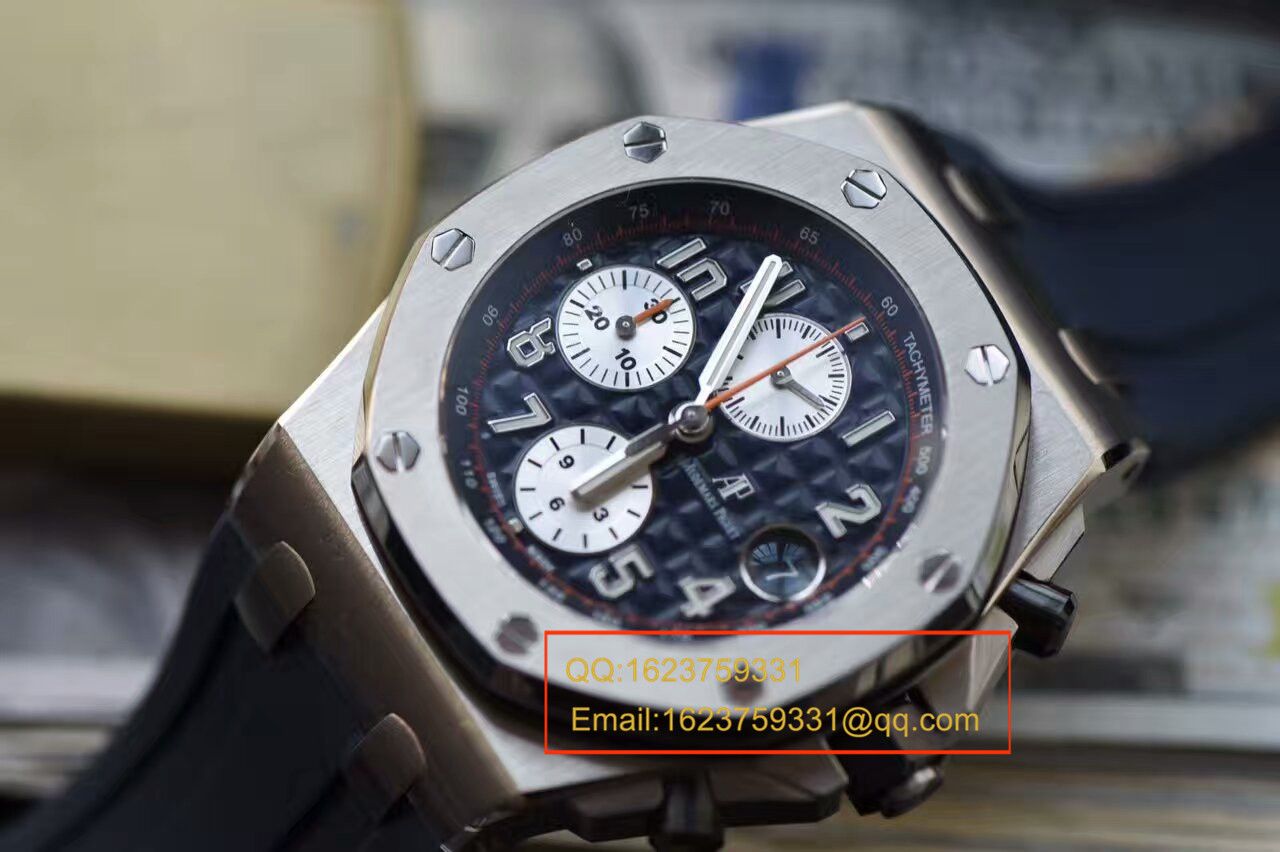 【JF Factory  Perfect  Knockoff  Watches 】Audemars Piguet  Royal Oak Offshore 系列26470ST.OO.A027CA.01 wrist watches  / APCD26400