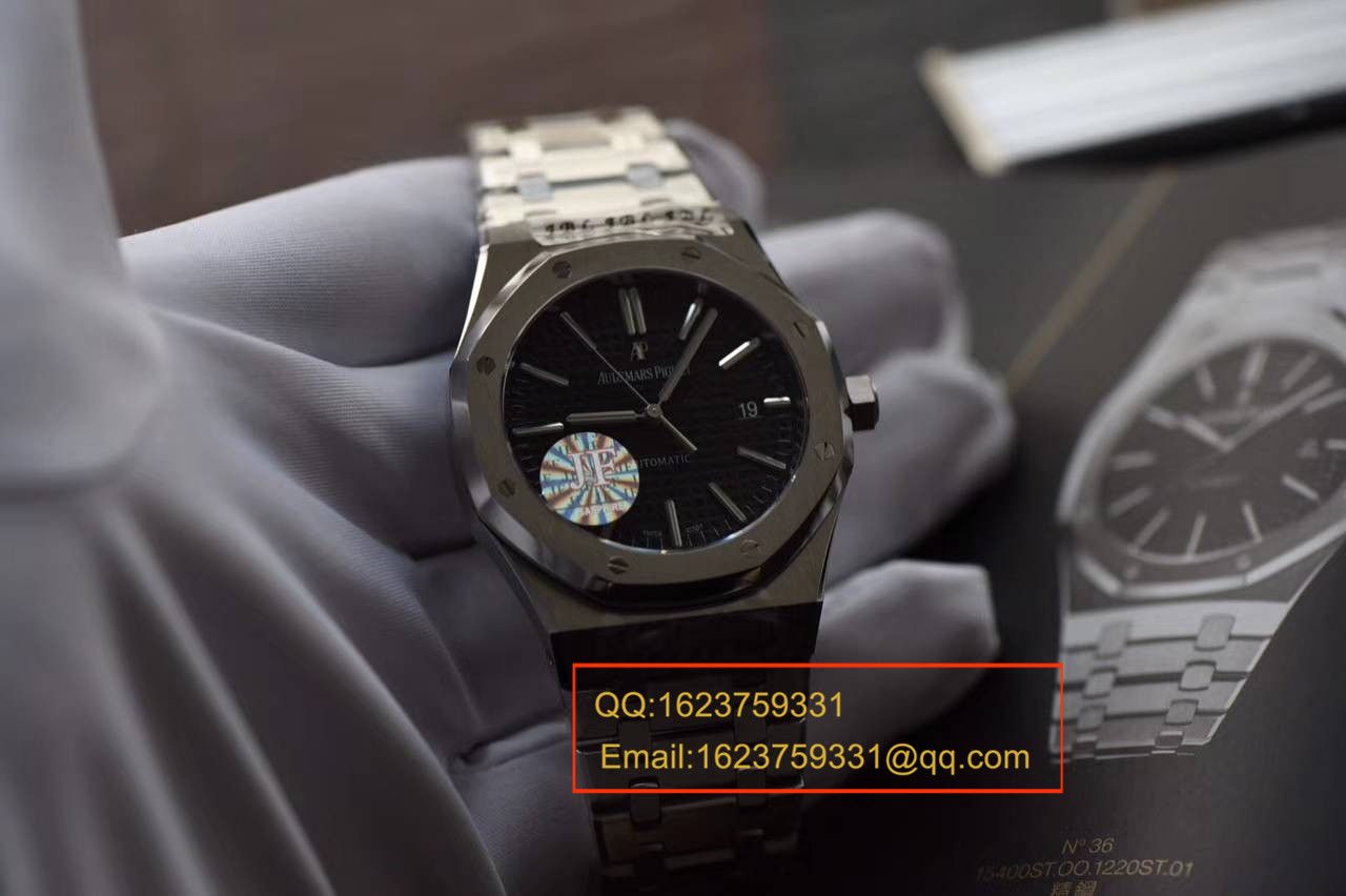 【视频解析】JF Factory 最高版本Audemars Piguet AP皇家橡树15450中性 wrist watches -37MM/41毫米 / AP15450