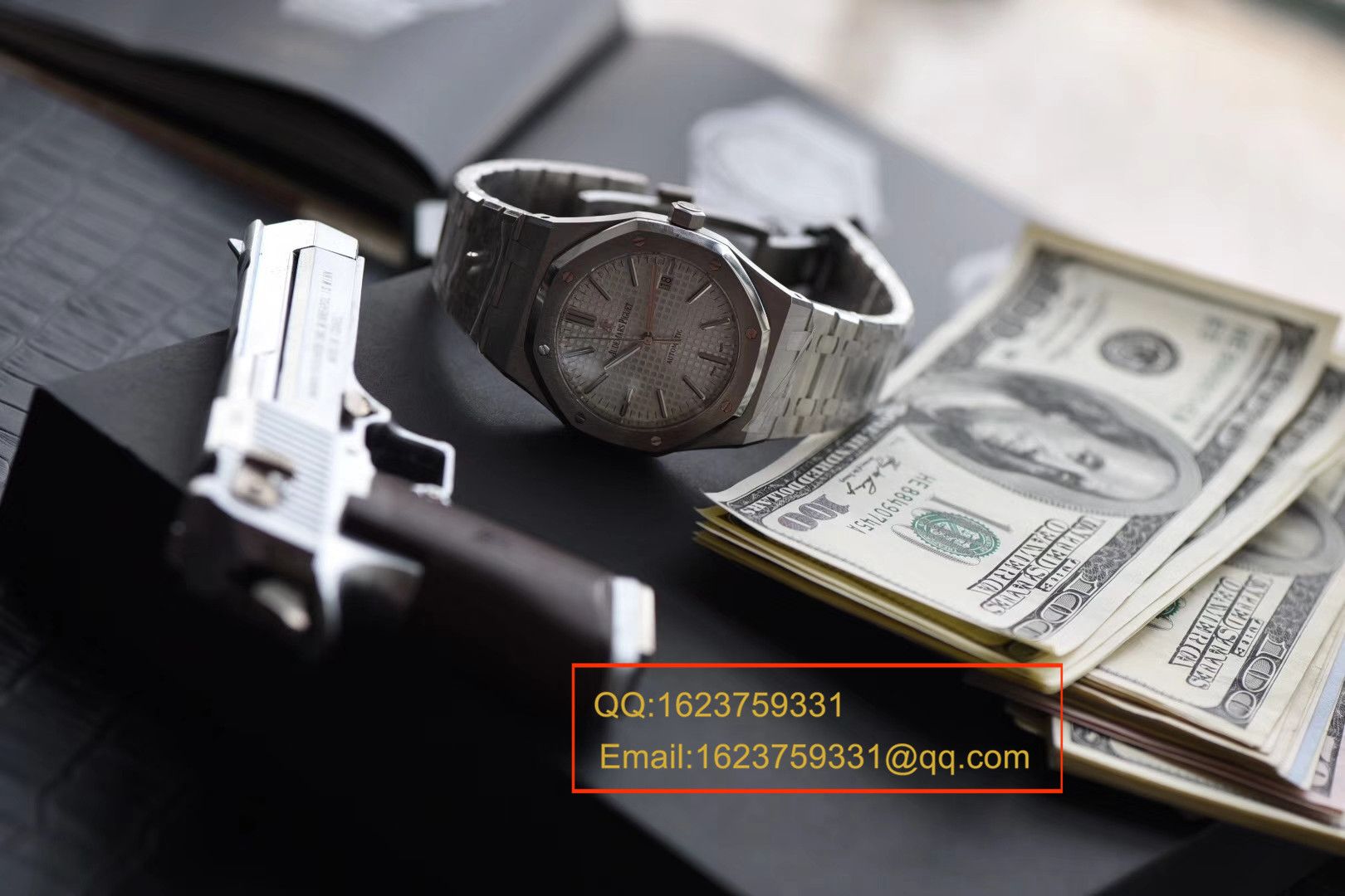 【视频解说】JF Factory  Perfect  Knockoff  Watches 之Audemars Piguet 皇家橡树系列15400ST.OO.1220ST.02男表 / APBF022B