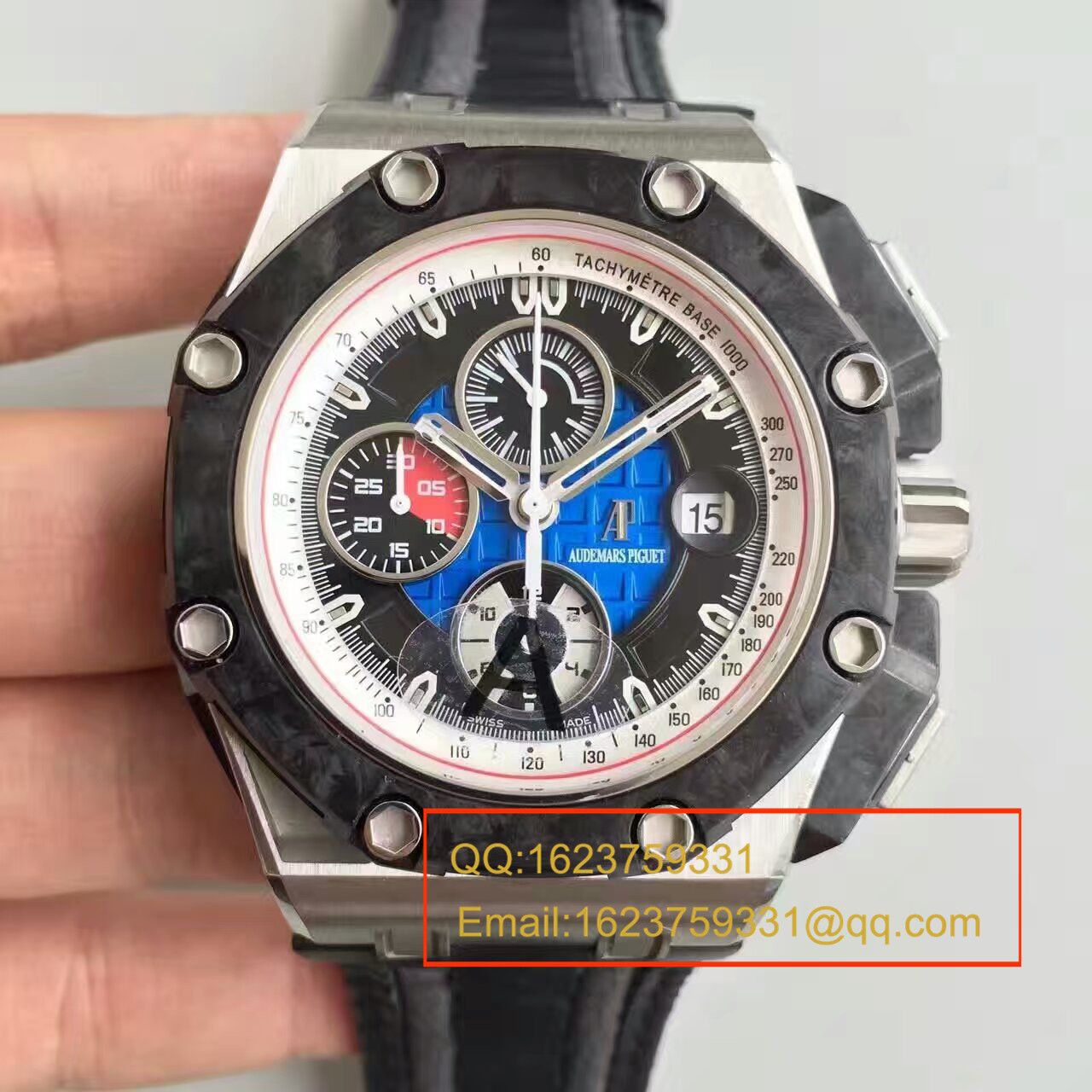 【JF Perfect  High quality  Knockoff  Watches 】Audemars Piguet GP格林披治大奖赛限定版26290PO.OO.A001VE.01男表 / JF AP DF26290PO