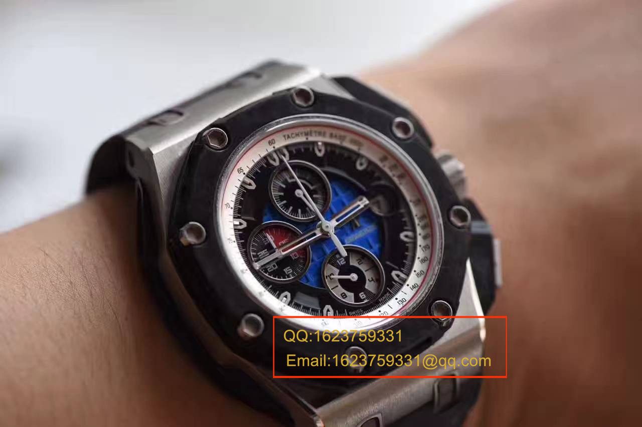 【JF Perfect  High quality  Knockoff  Watches 】Audemars Piguet GP格林披治大奖赛限定版26290PO.OO.A001VE.01男表 / JF AP DF26290PO