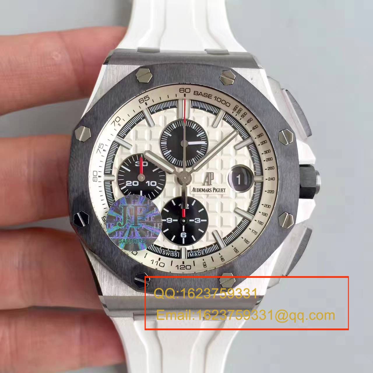 【独家 Video analysis JF Factory 1:1 High quality  Replica Watches 】Audemars Piguet 皇家橡树大熊猫26400SO.OO.A002CA.01男表 / JF AP CD26400SO