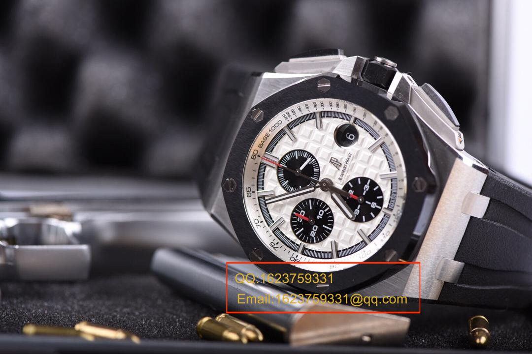 【独家 Video analysis JF Factory 1:1 High quality  Replica Watches 】Audemars Piguet 皇家橡树大熊猫26400SO.OO.A002CA.01男表 / JF AP CD26400SO