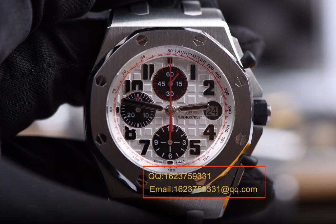 【JF Factory  Perfect  High quality  Knockoff  Watches 】Audemars Piguet  Royal Oak Offshore 系列26170ST.OO.D101CR.02小熊猫男表 / JF AP CB26170ST