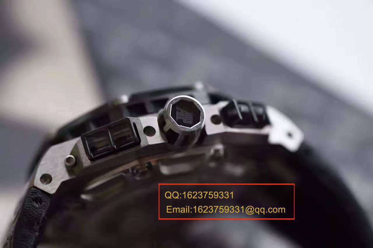 【独家视频测评JF Factory 1:1 High quality  Replica Watches 】Audemars Piguet BR2 Royal Oak Offshore 系列26078IO.OO.D001VS.01男表 / JF AP CE26078IO