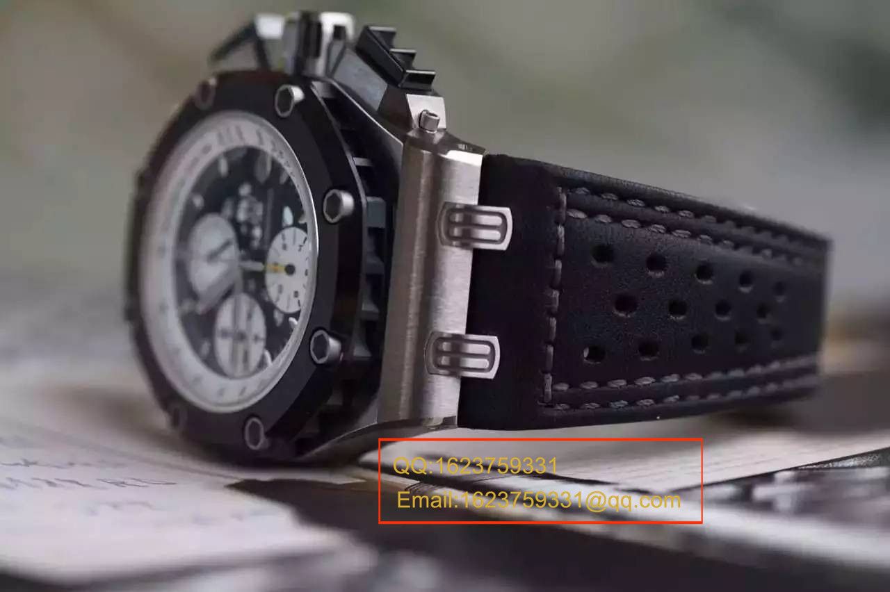 【独家视频测评JF Factory 1:1 High quality  Replica Watches 】Audemars Piguet BR2 Royal Oak Offshore 系列26078IO.OO.D001VS.01男表 / JF AP CE26078IO