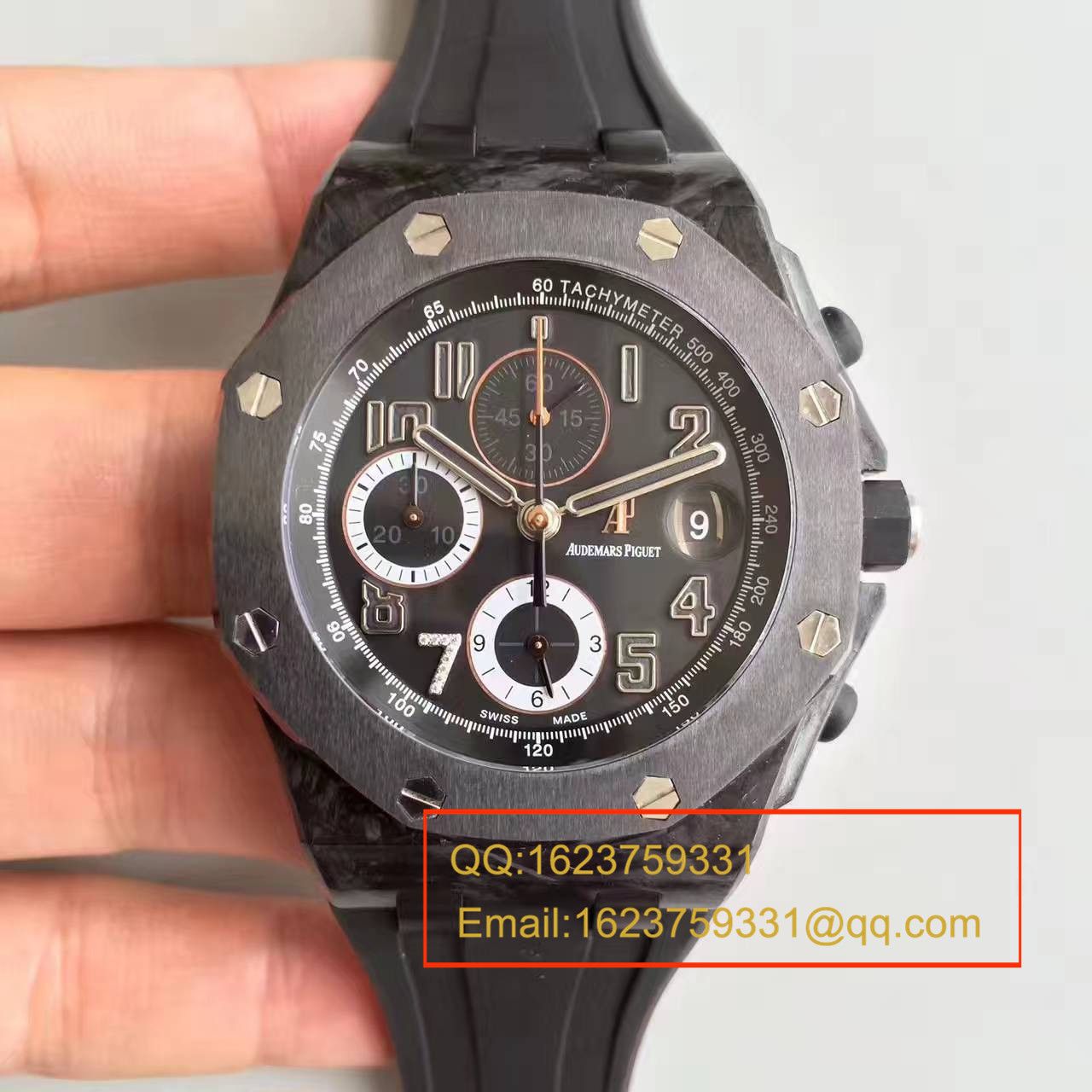 【JF Factory  Perfect  Knockoff  Watches 】Audemars Piguet  Royal Oak Offshore 系列26205AU.OO.D002CR.01 wrist watches  / APCH079