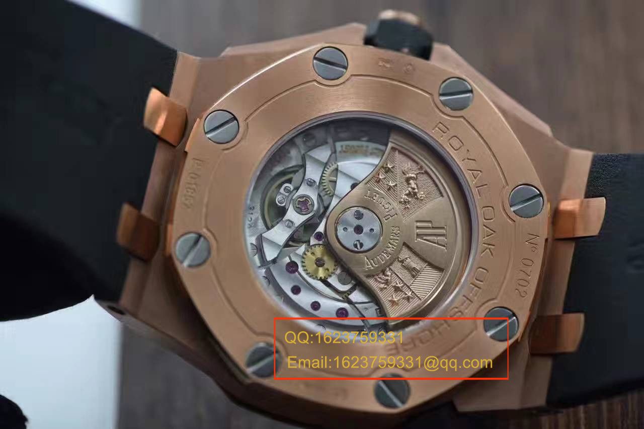 【视频测评JF Perfect  Replica  wrist watches 】Audemars Piguet  Royal Oak Offshore 系列 15709TR.OO.A005CR.01 wrist watches  / APBF077