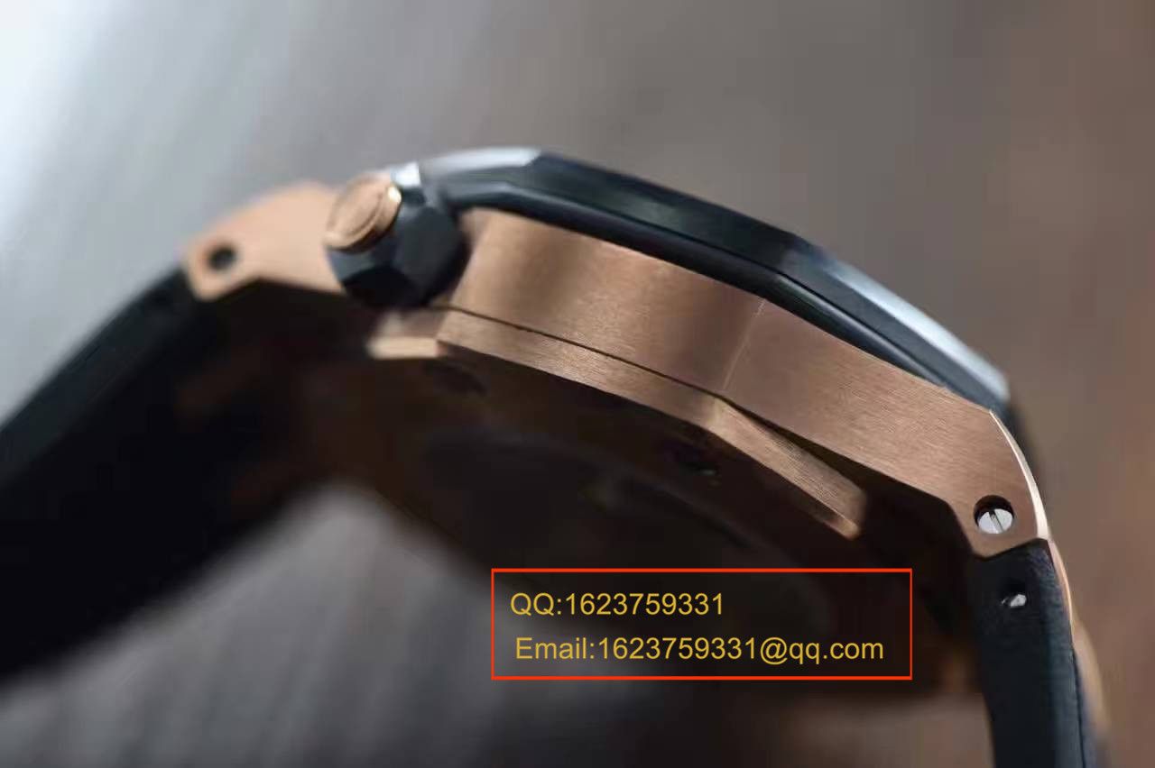 【视频测评JF Perfect  Replica  wrist watches 】Audemars Piguet  Royal Oak Offshore 系列 15709TR.OO.A005CR.01 wrist watches  / APBF077