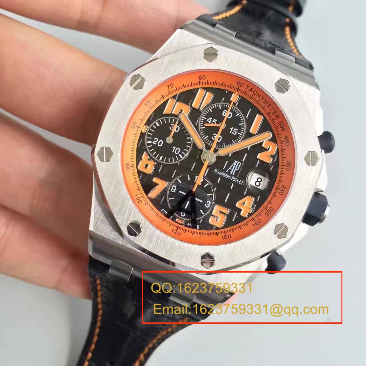 【JF Factory  High quality  Copy  Watches 】Audemars Piguet  Royal Oak Offshore 系列《橙色火焰“火山”》26170ST.OO.D101CR.01 wrist watches  / APCD049
