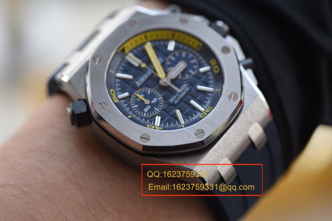 【JF Factory 1:1 Replica  High quality  Replica Watches 】Audemars Piguet  Royal Oak Offshore 系列26703ST.OO.A027CA.01《Audemars Piguet 蓝莓》 wrist watches  / APCB029