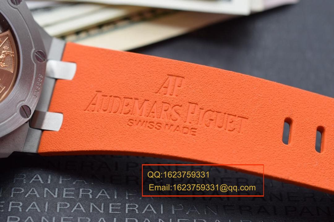 【JF Factory 1:1 Replica Copy  Watches 】Audemars Piguet  Royal Oak Offshore 鲜橙26703ST.OO.A070CA.01 wrist watches  / APCB027