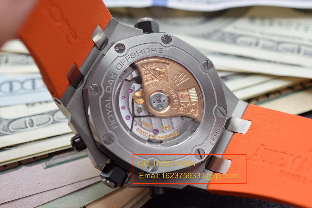 【JF Factory 1:1 Replica Copy  Watches 】Audemars Piguet  Royal Oak Offshore 鲜橙26703ST.OO.A070CA.01 wrist watches  / APCB027