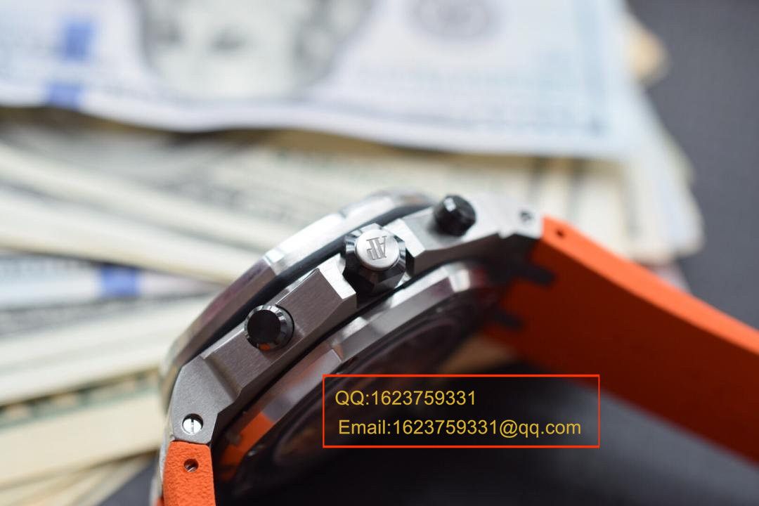 【JF Factory 1:1 Replica Copy  Watches 】Audemars Piguet  Royal Oak Offshore 鲜橙26703ST.OO.A070CA.01 wrist watches  / APCB027