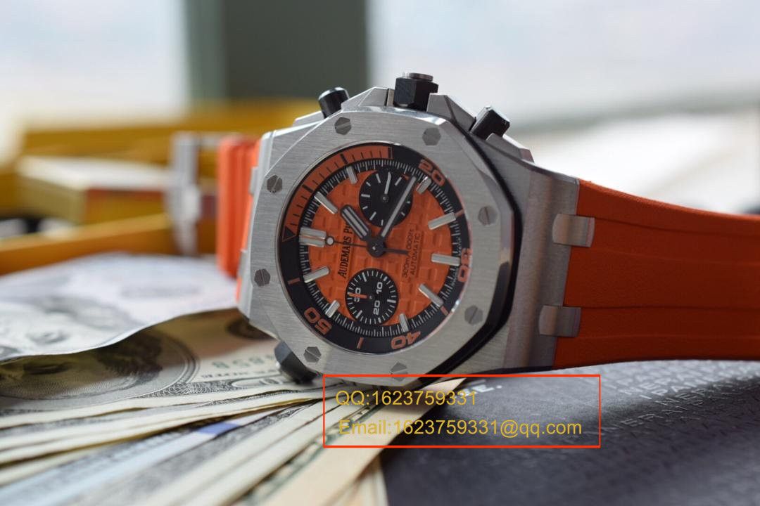 【JF Factory 1:1 Replica Copy  Watches 】Audemars Piguet  Royal Oak Offshore 鲜橙26703ST.OO.A070CA.01 wrist watches  / APCB027