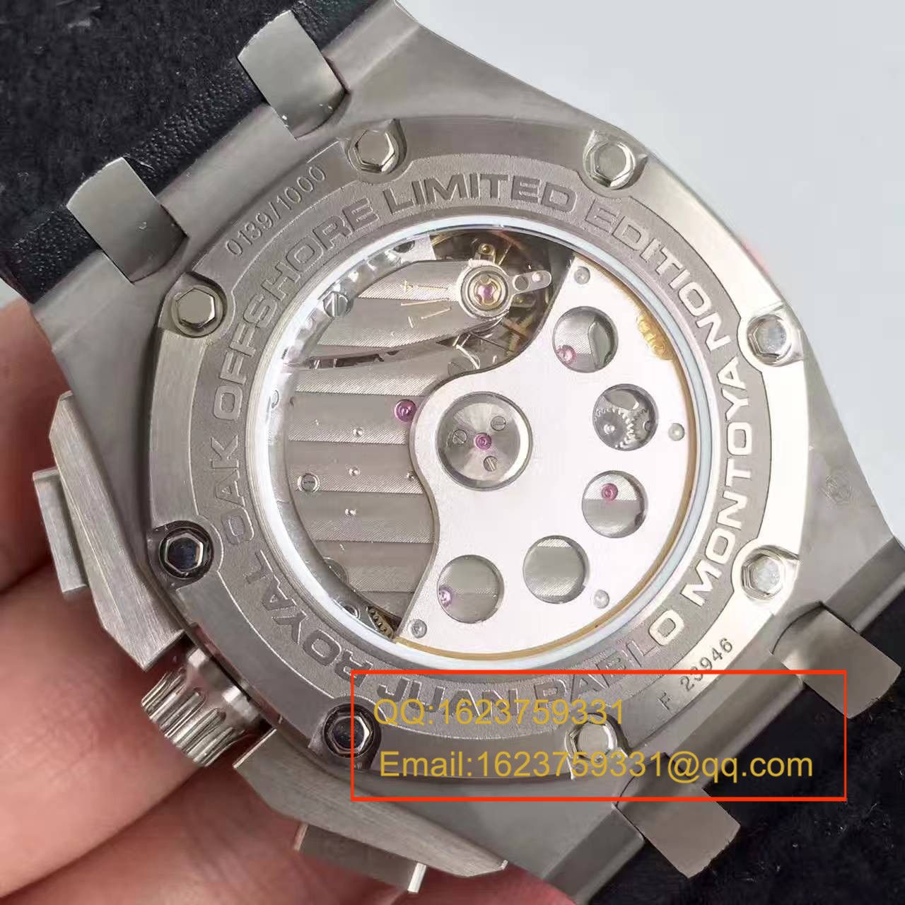 【JF Factory  top  Replica Copy 】Audemars Piguet 千禧系列26030IO.OO.D001IN.01约翰保罗蒙托亚机械男表 / APCE010