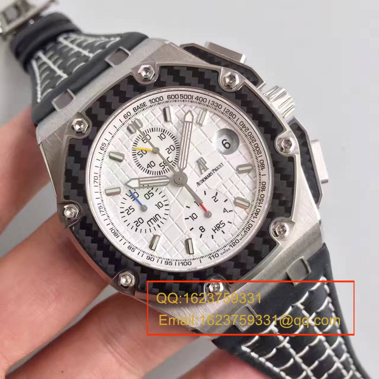 【JF Factory  top  Replica Copy 】Audemars Piguet 千禧系列26030IO.OO.D001IN.01约翰保罗蒙托亚机械男表 / APCE010