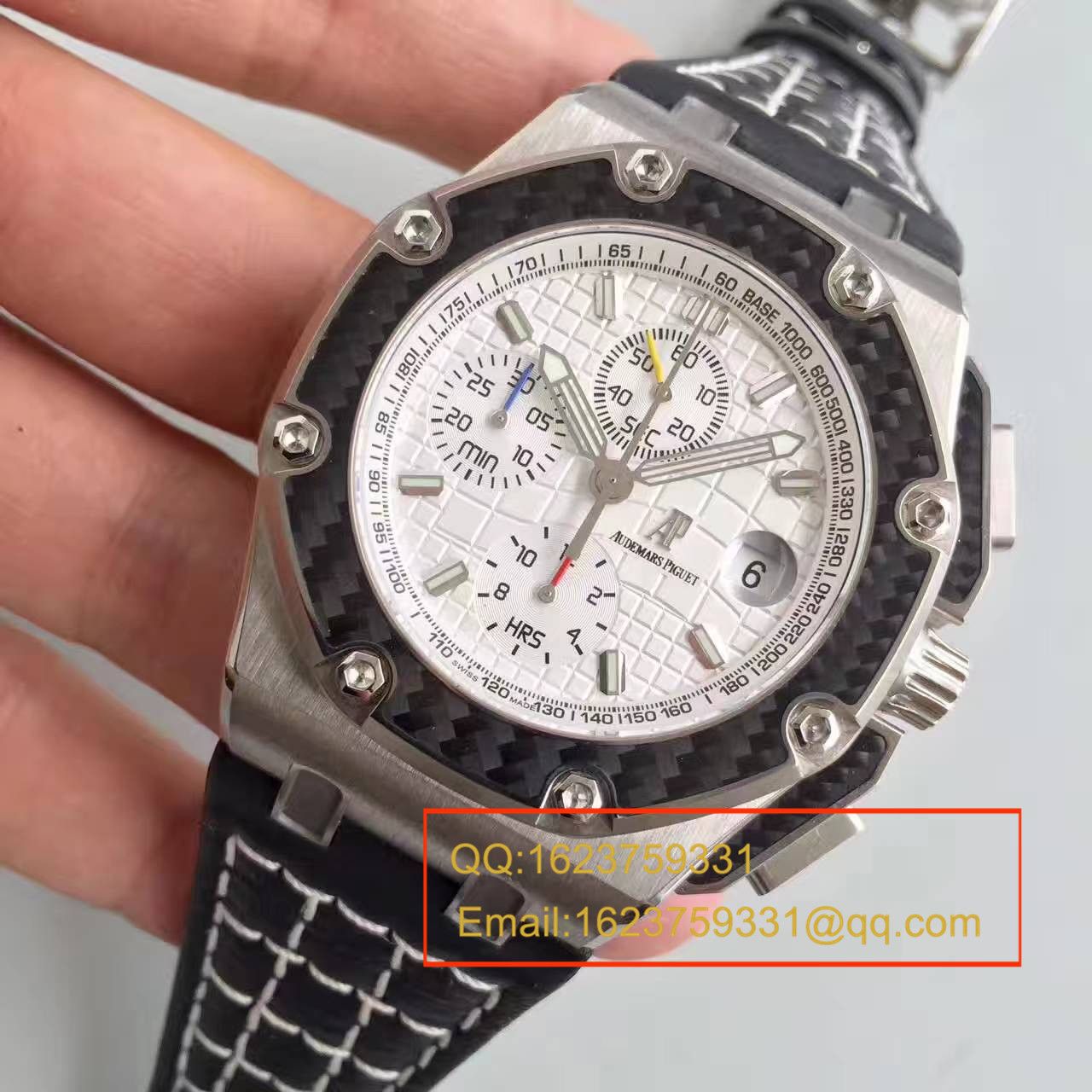 【JF Factory  top  Replica Copy 】Audemars Piguet 千禧系列26030IO.OO.D001IN.01约翰保罗蒙托亚机械男表 / APCE010