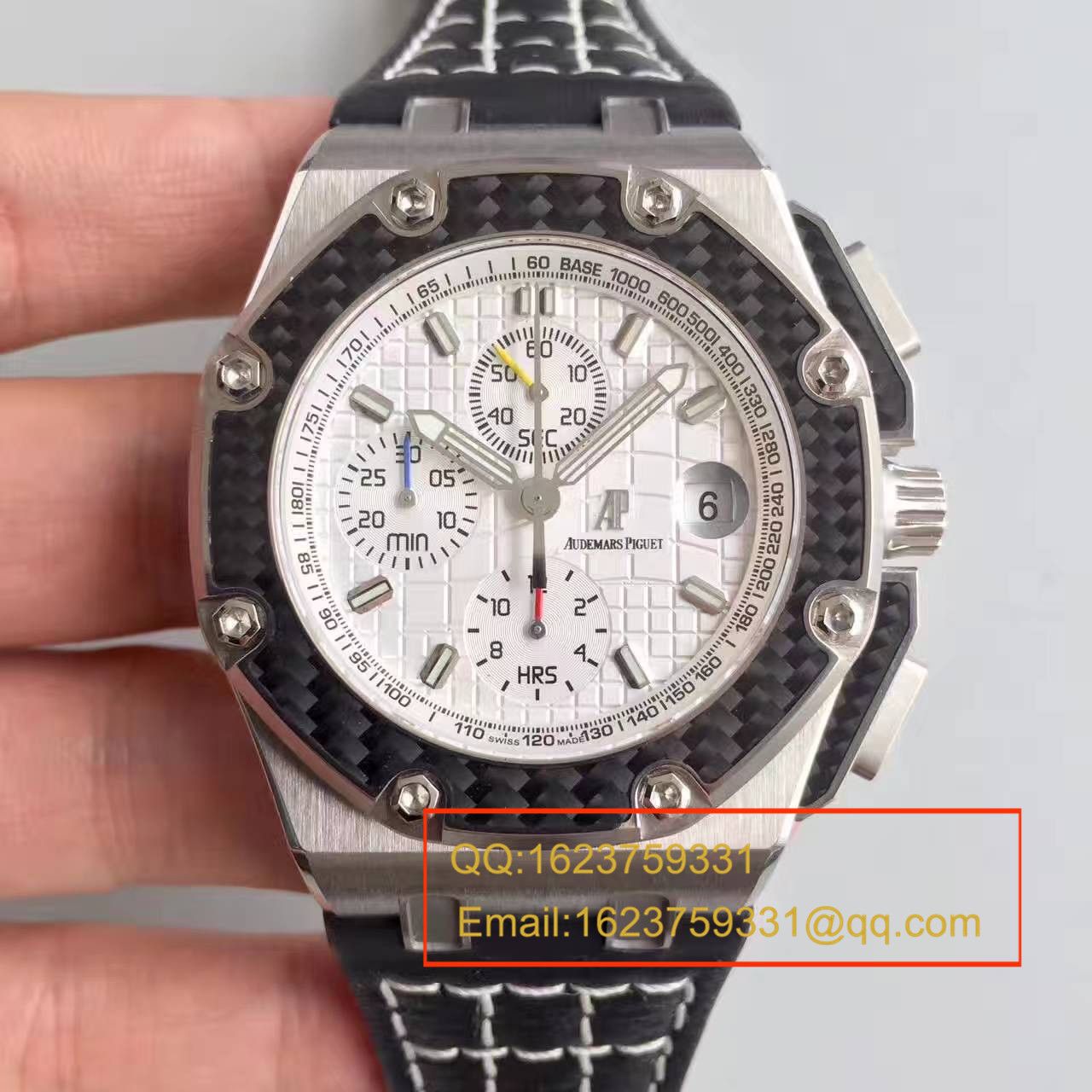 【JF Factory  top  Replica Copy 】Audemars Piguet 千禧系列26030IO.OO.D001IN.01约翰保罗蒙托亚机械男表 / APCE010
