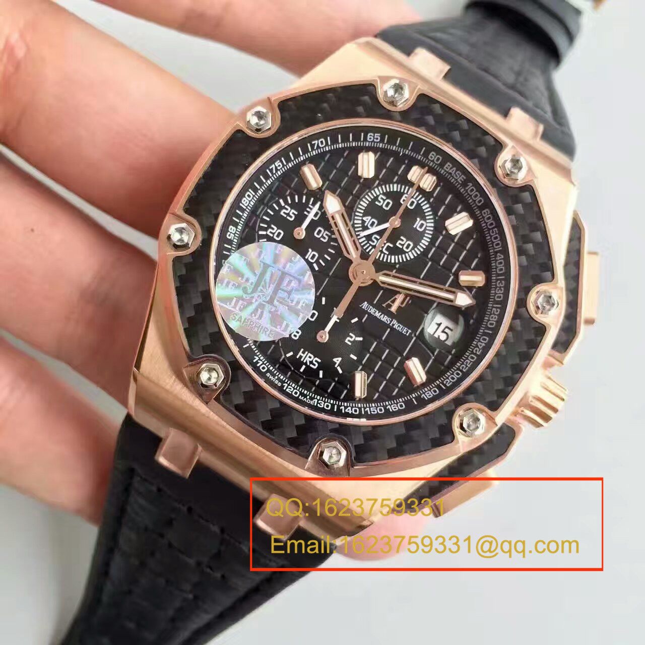 【JF Factory  High quality   Replica Watches 】Audemars Piguet 千禧系列蒙托亚26030RO.OO.D001IN.01 wrist watches  / AP008