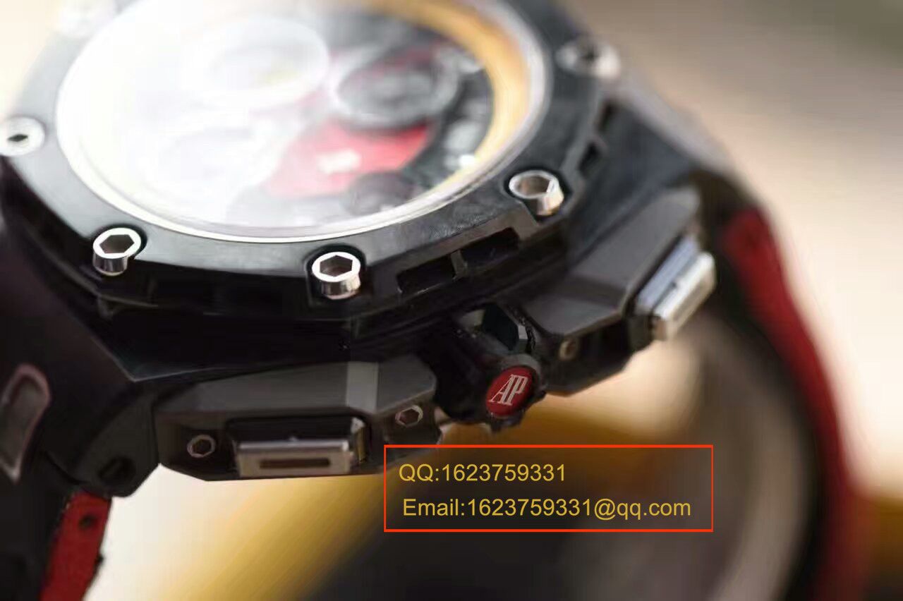 【 Video analysis JF Factory 1:1 High quality  Replica Watches 】Audemars Piguet 格兰披治大奖赛限定版26290IO.OO.A001VE.01机械 wrist watches  / AP041