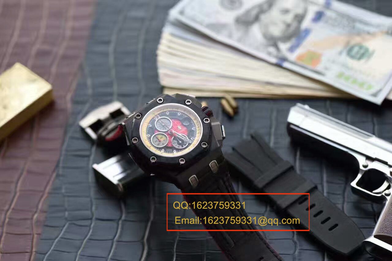 【 Video analysis JF Factory 1:1 High quality  Replica Watches 】Audemars Piguet 格兰披治大奖赛限定版26290IO.OO.A001VE.01机械 wrist watches  / AP041