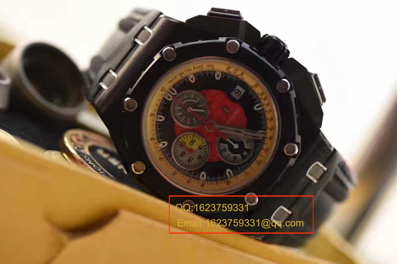 【 Video analysis JF Factory 1:1 High quality  Replica Watches 】Audemars Piguet 格兰披治大奖赛限定版26290IO.OO.A001VE.01机械 wrist watches  / AP041