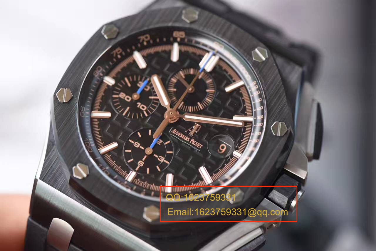 【JF Factory  Perfect  High quality  Replica Watches 】Audemars Piguet  Royal Oak Offshore 系列26405CE.OO.A002CA.02 wrist watches  / AP125