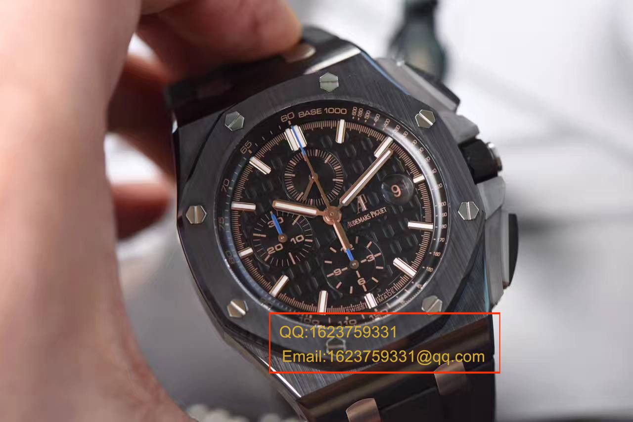 【JF Factory  Perfect  High quality  Replica Watches 】Audemars Piguet  Royal Oak Offshore 系列26405CE.OO.A002CA.02 wrist watches  / AP125