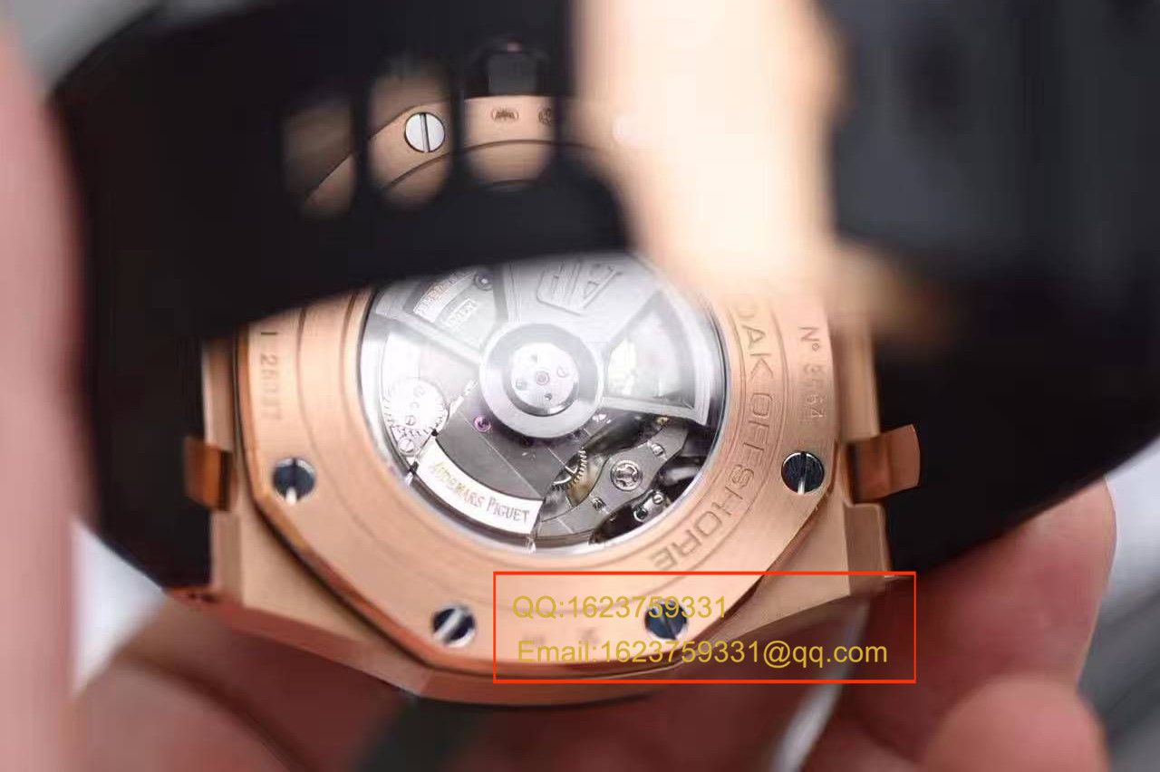 【 Video analysis JF Factory  Perfect  Knockoff  Watches 】Audemars Piguet  Royal Oak Offshore 系列26401RO.OO.A002CA.02 wrist watches  / AP109