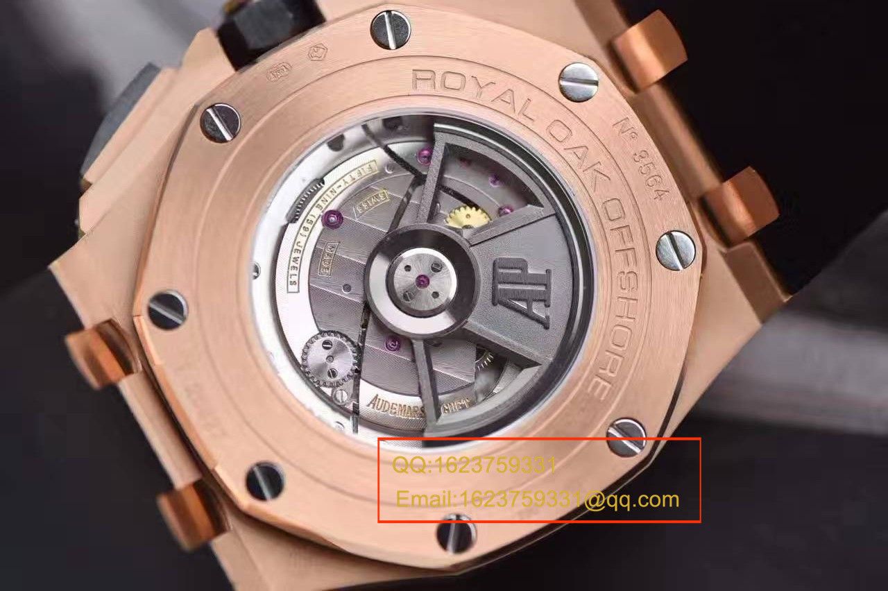 【 Video analysis JF Factory  Perfect  Knockoff  Watches 】Audemars Piguet  Royal Oak Offshore 系列26401RO.OO.A002CA.02 wrist watches  / AP109