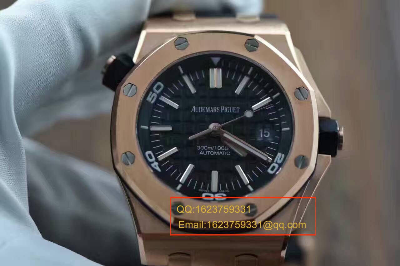 【 Video analysis JF Factory  Perfect  Replica Watches 】Audemars Piguet  Royal Oak Offshore 系列15709TR.OO.A005CR.01男表 / AP077A