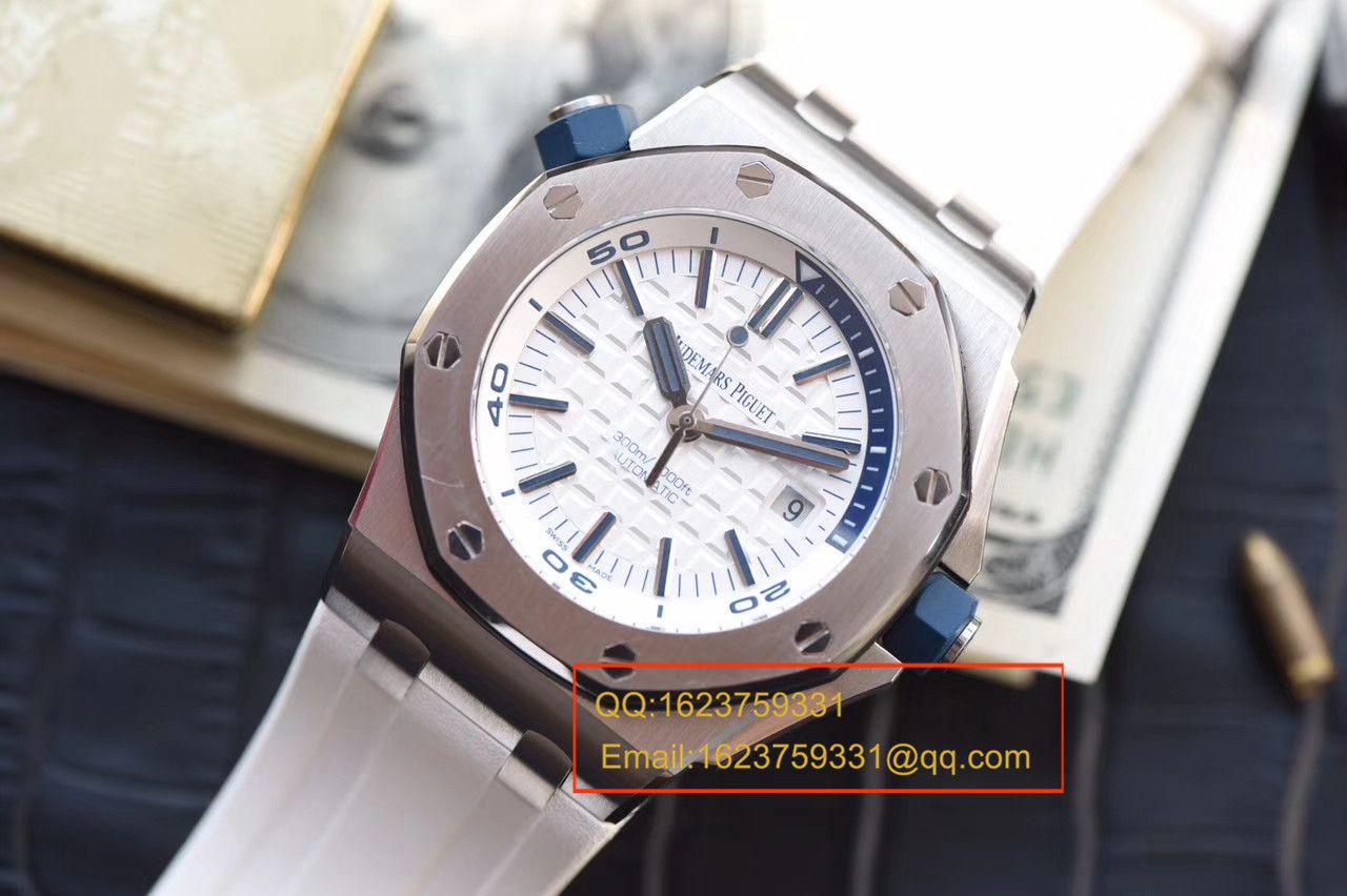 【JF Factory  Perfect  High quality  Replica Watches 】Audemars Piguet  Royal Oak Offshore 系列15710ST.OO.A010CA.01 wrist watches  / AP113