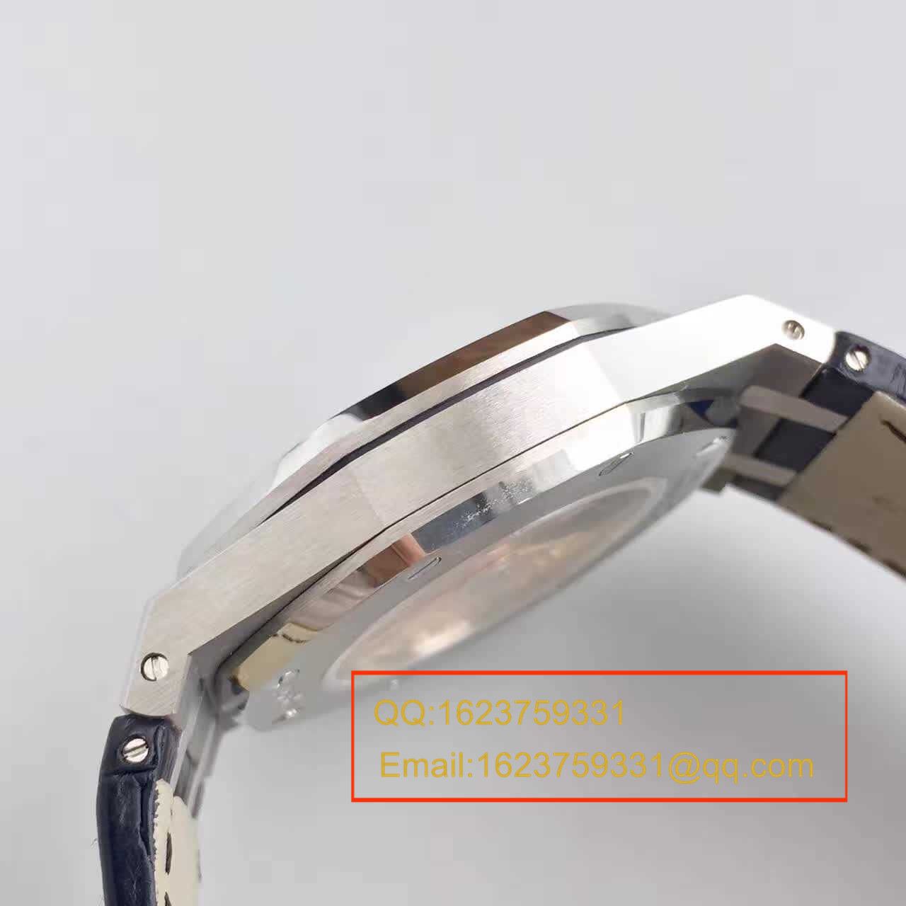 【JF Factory  Perfect  High quality  Replica Watches 】Audemars Piguet 皇家橡树系列15400ST.OO.1220ST.01 wrist watches  / AP112