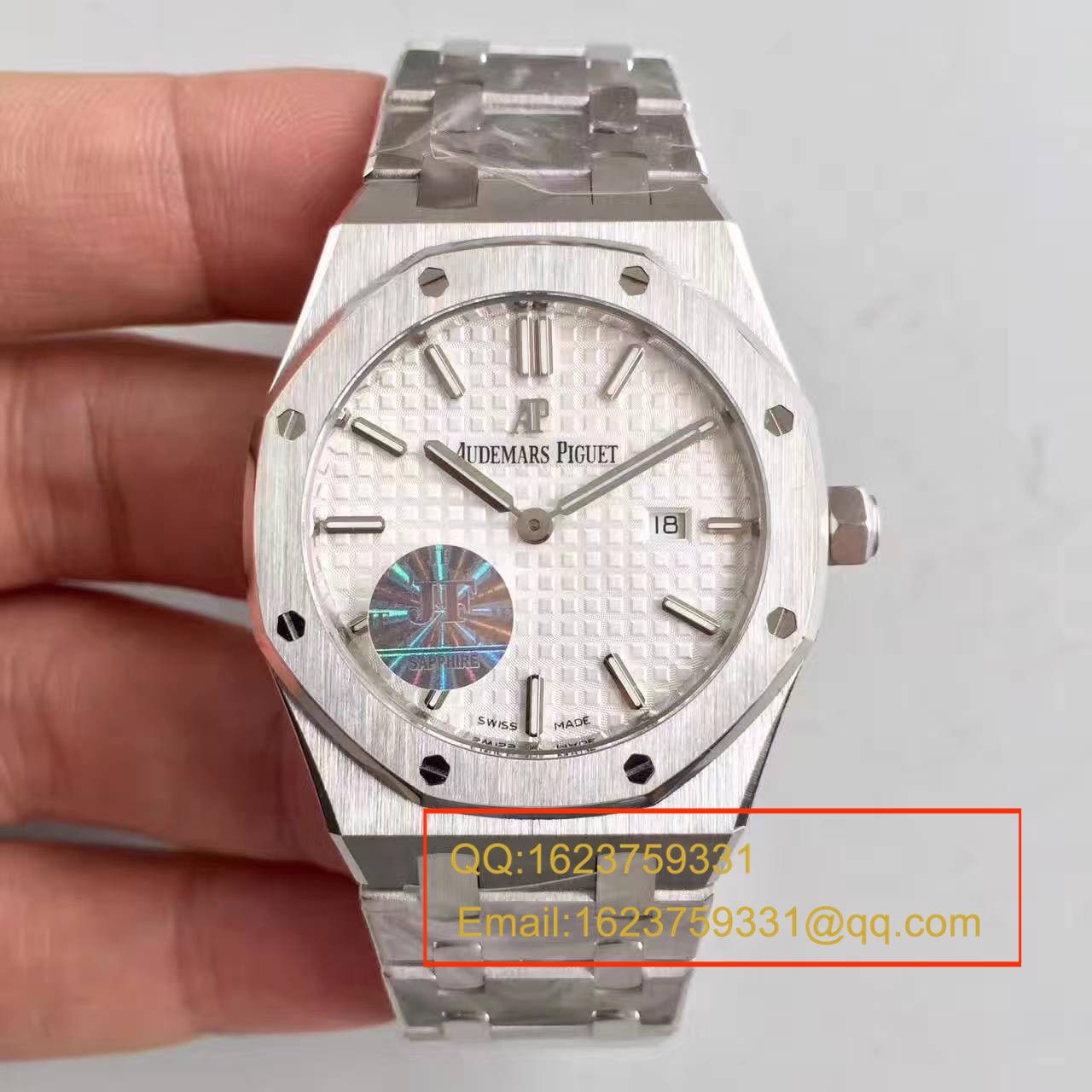 【JF Factory 1:1 High quality  Replica Watches 】Audemars Piguet 皇家橡树系列 67650OR.OO.1261OR.01石英女士 wrist watches  / AP126