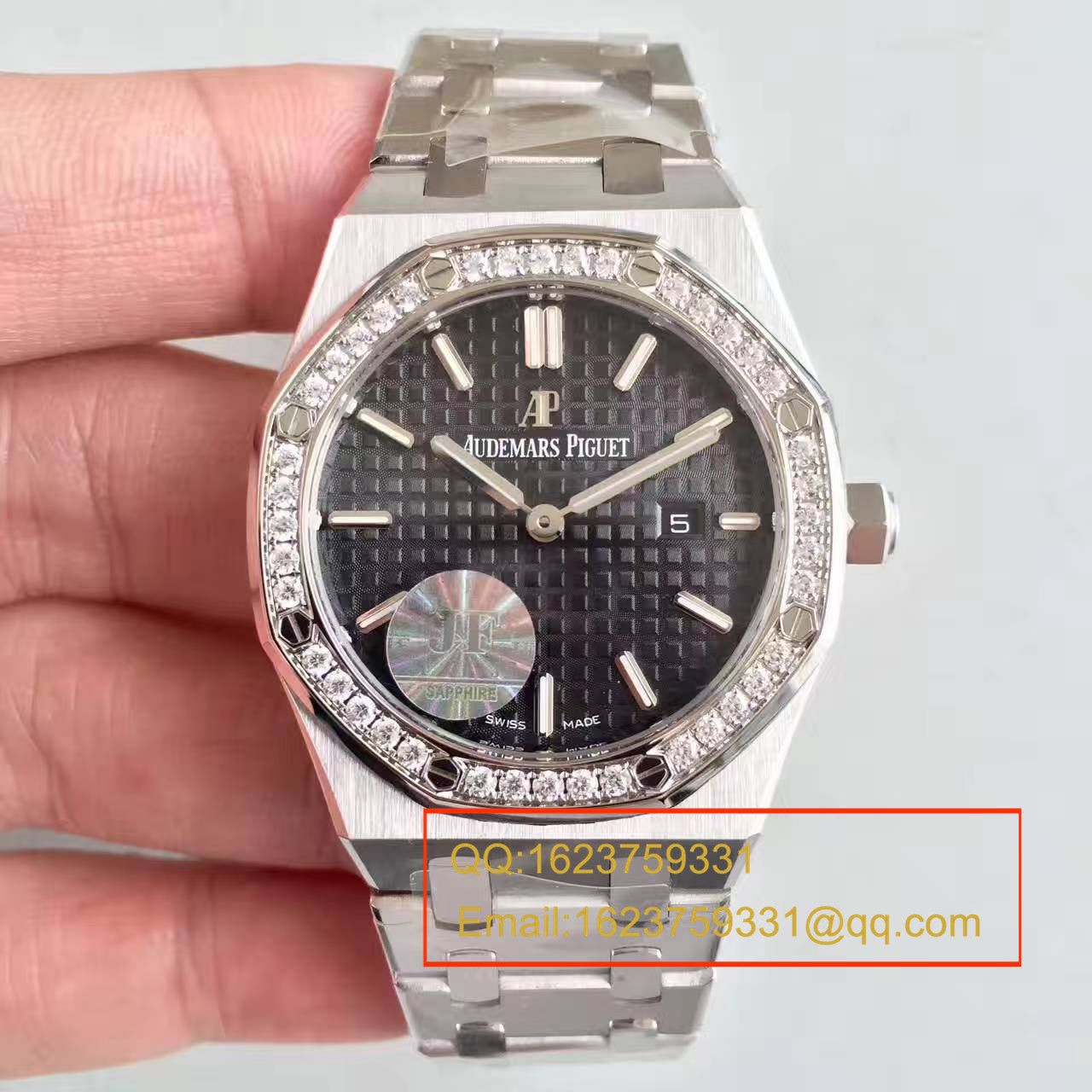 【JF Factory 1:1 High quality  Replica Watches 】Audemars Piguet 皇家橡树系列 67650OR.OO.1261OR.01石英女士 wrist watches  / AP126