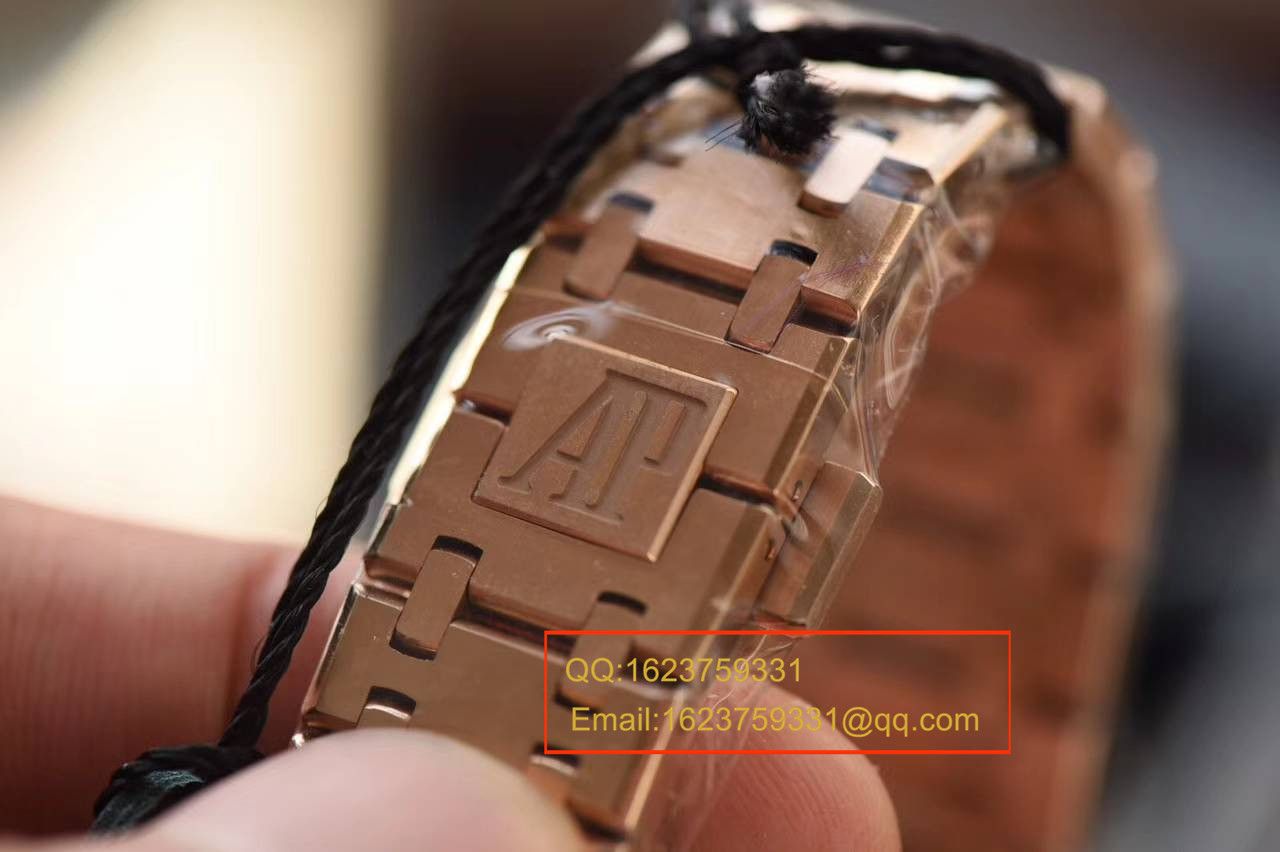 【JF Factory 1:1 High quality  Replica Watches 】Audemars Piguet 皇家橡树系列 67650OR.OO.1261OR.01石英女士 wrist watches  / AP126