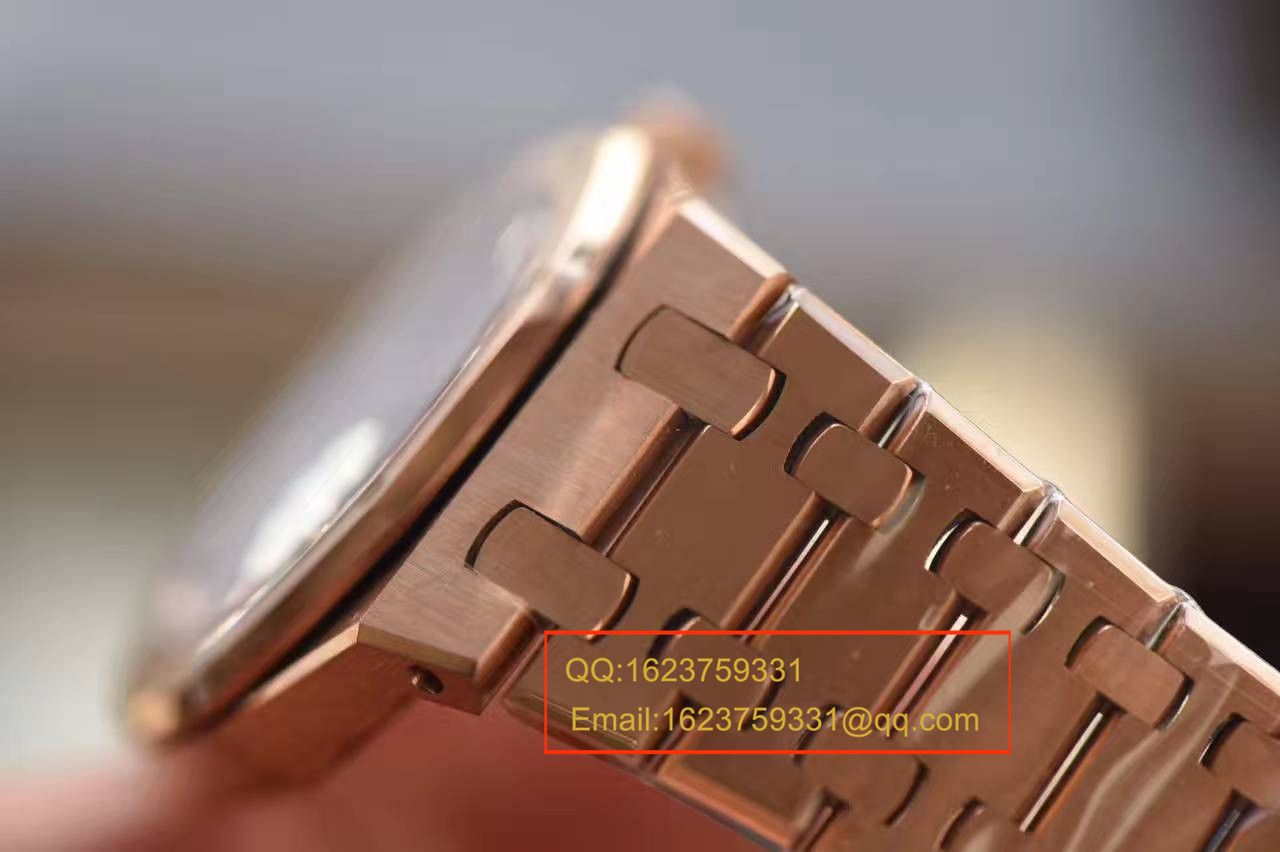 【JF Factory 1:1 High quality  Replica Watches 】Audemars Piguet 皇家橡树系列 67650OR.OO.1261OR.01石英女士 wrist watches  / AP126