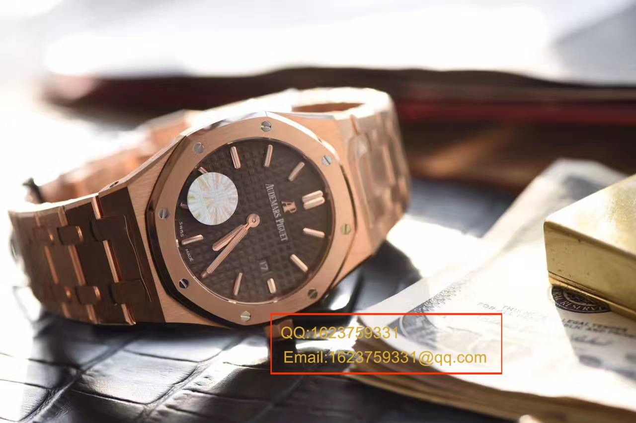 【JF Factory 1:1 High quality  Replica Watches 】Audemars Piguet 皇家橡树系列 67650OR.OO.1261OR.01石英女士 wrist watches  / AP126
