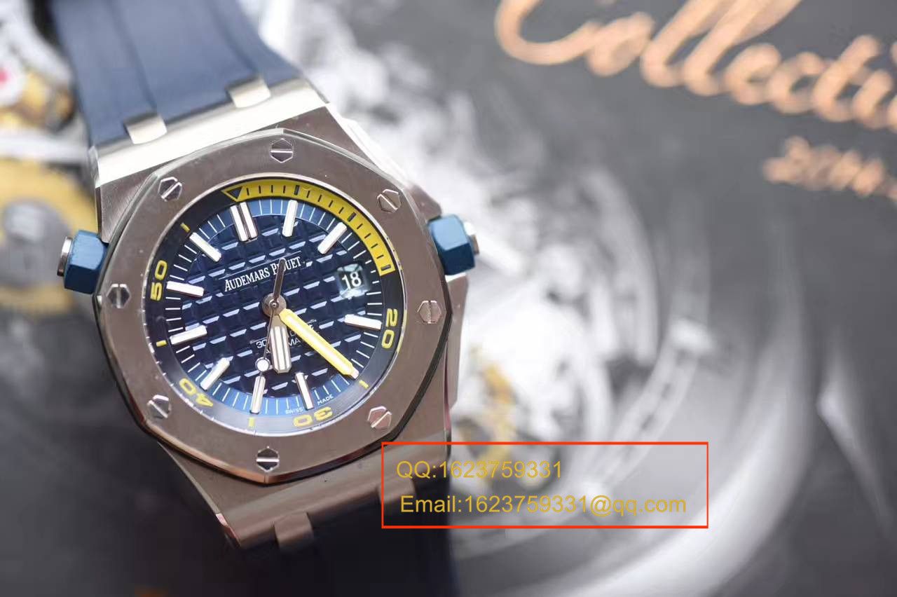 【JF Factory  Perfect  High quality  Copy  Watches 】Audemars Piguet  Royal Oak Offshore 系列15710ST.OO.A027CA.01 wrist watches  / AP123