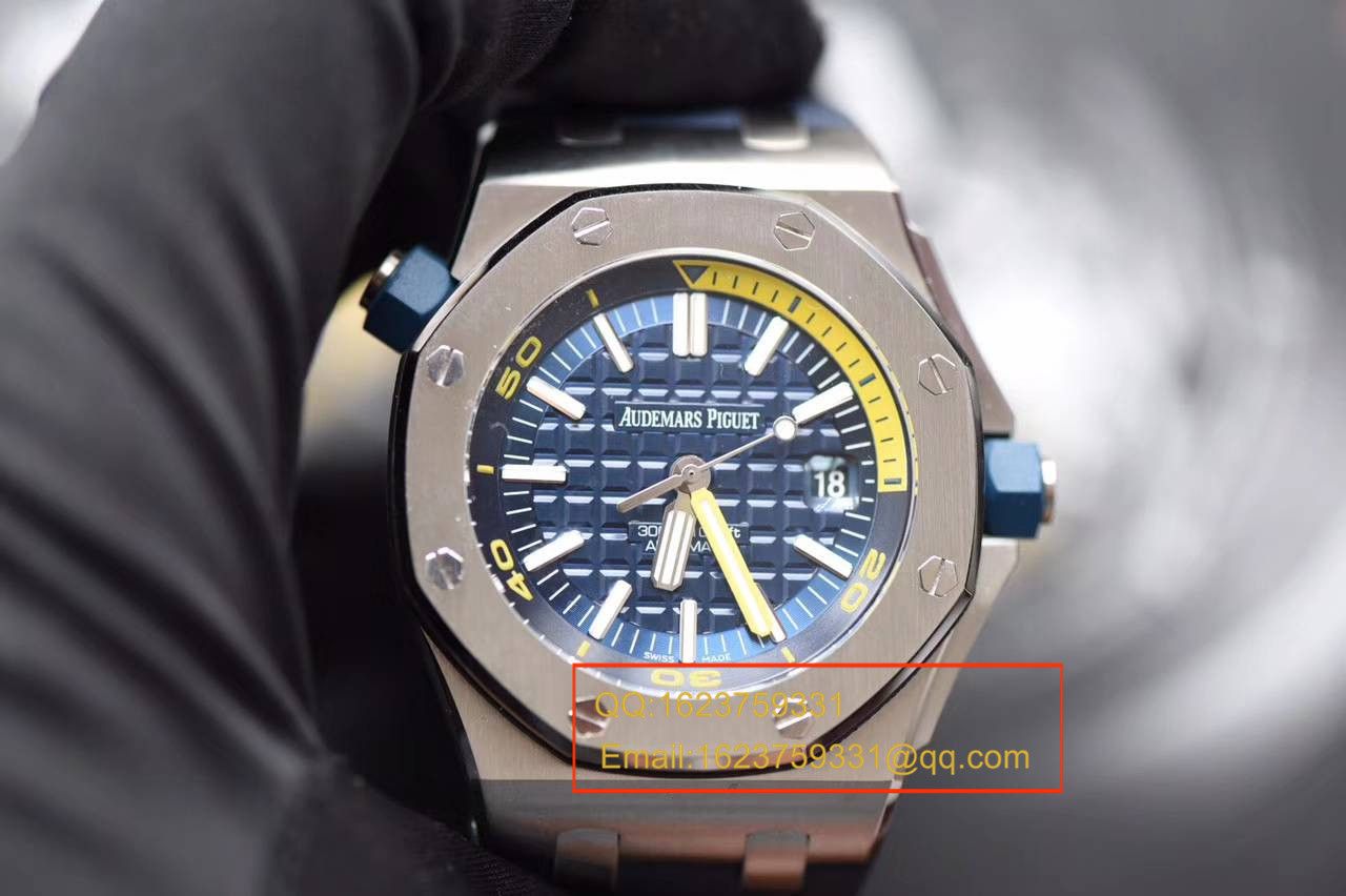 【JF Factory  Perfect  High quality  Copy  Watches 】Audemars Piguet  Royal Oak Offshore 系列15710ST.OO.A027CA.01 wrist watches  / AP123