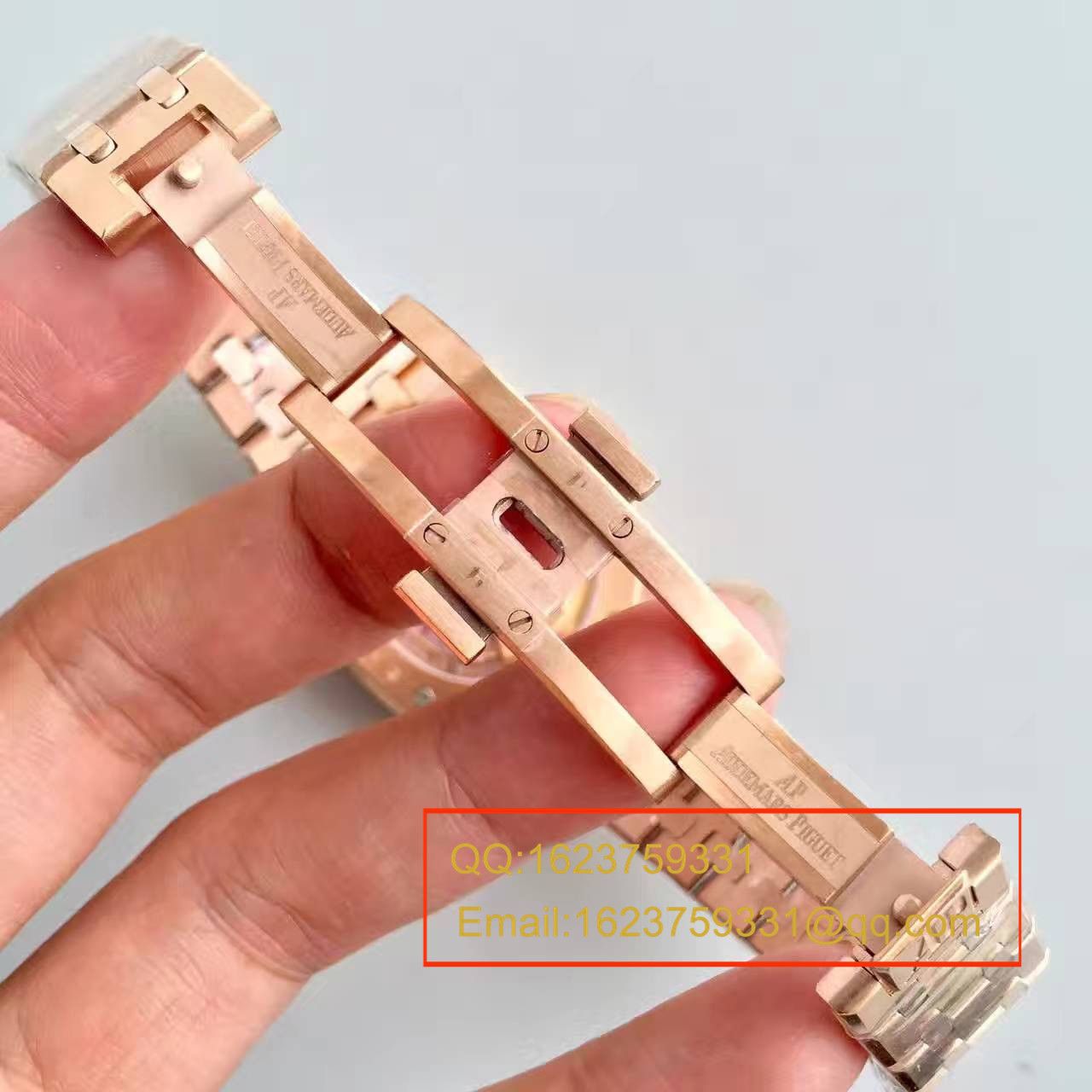 【JF Factory 1:1 top  Replica Watches 】Audemars Piguet 皇家橡树系列 Replica 15451OR.ZZ.1256OR.01男女中性 wrist watches  / AP116