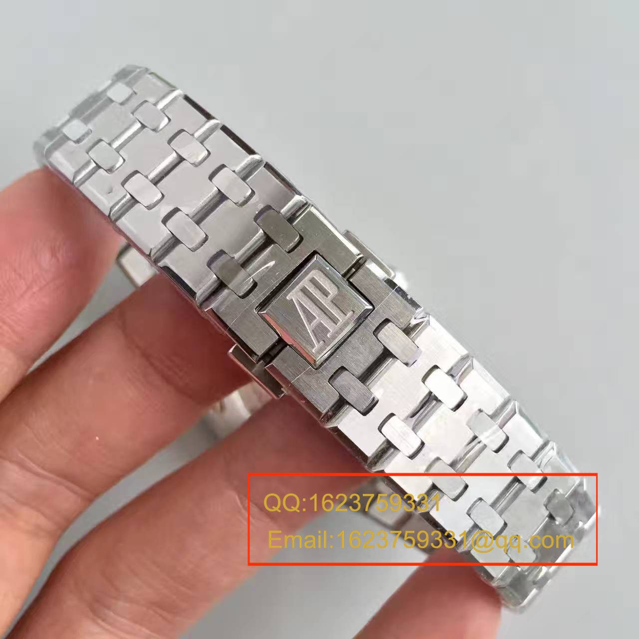 【JF Factory  Perfect  High quality  Copy  Watches 】Audemars Piguet 皇家橡树系列15451ST.ZZ.D011CR.01男女中性 wrist watches  / AP115