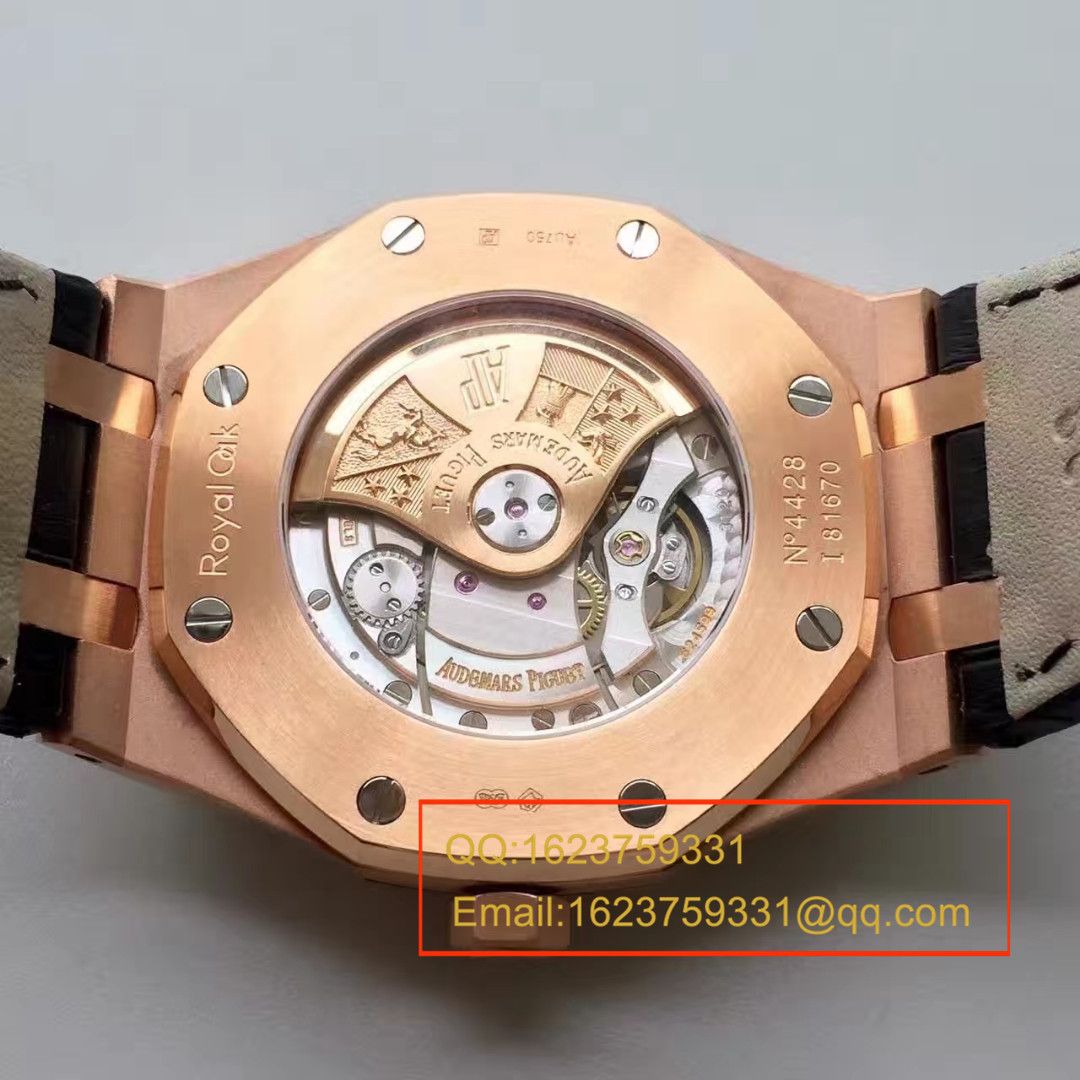 【JF Factory 1:1 Knockoff Audemars Piguet  Watches 】Audemars Piguet 皇家橡树系列15450OR.OO.D002CR.01女表 / AP015B