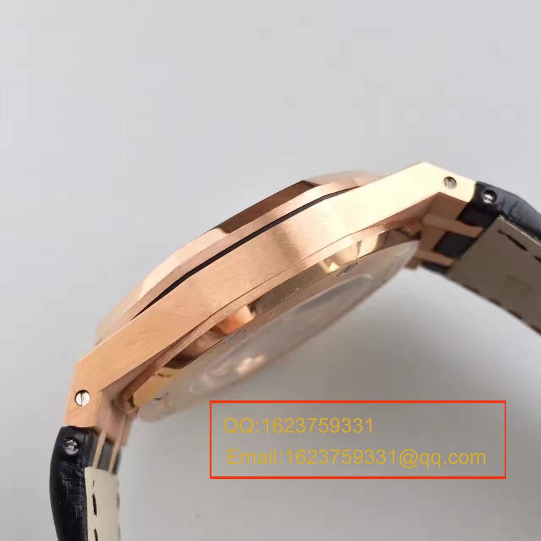 【JF Factory 1:1 Knockoff Audemars Piguet  Watches 】Audemars Piguet 皇家橡树系列15450OR.OO.D002CR.01女表 / AP015B