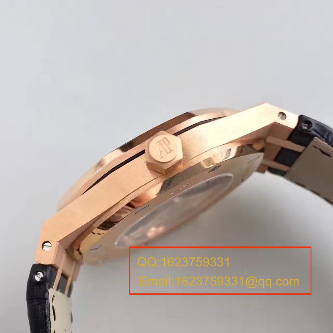 【JF Factory 1:1 Knockoff Audemars Piguet  Watches 】Audemars Piguet 皇家橡树系列15450OR.OO.D002CR.01女表 / AP015B